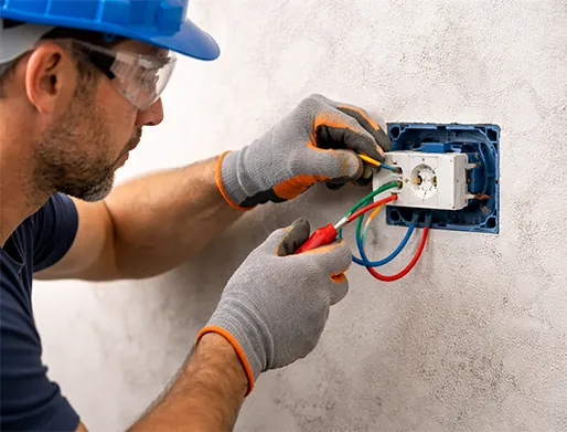 Instalação de Tomadas